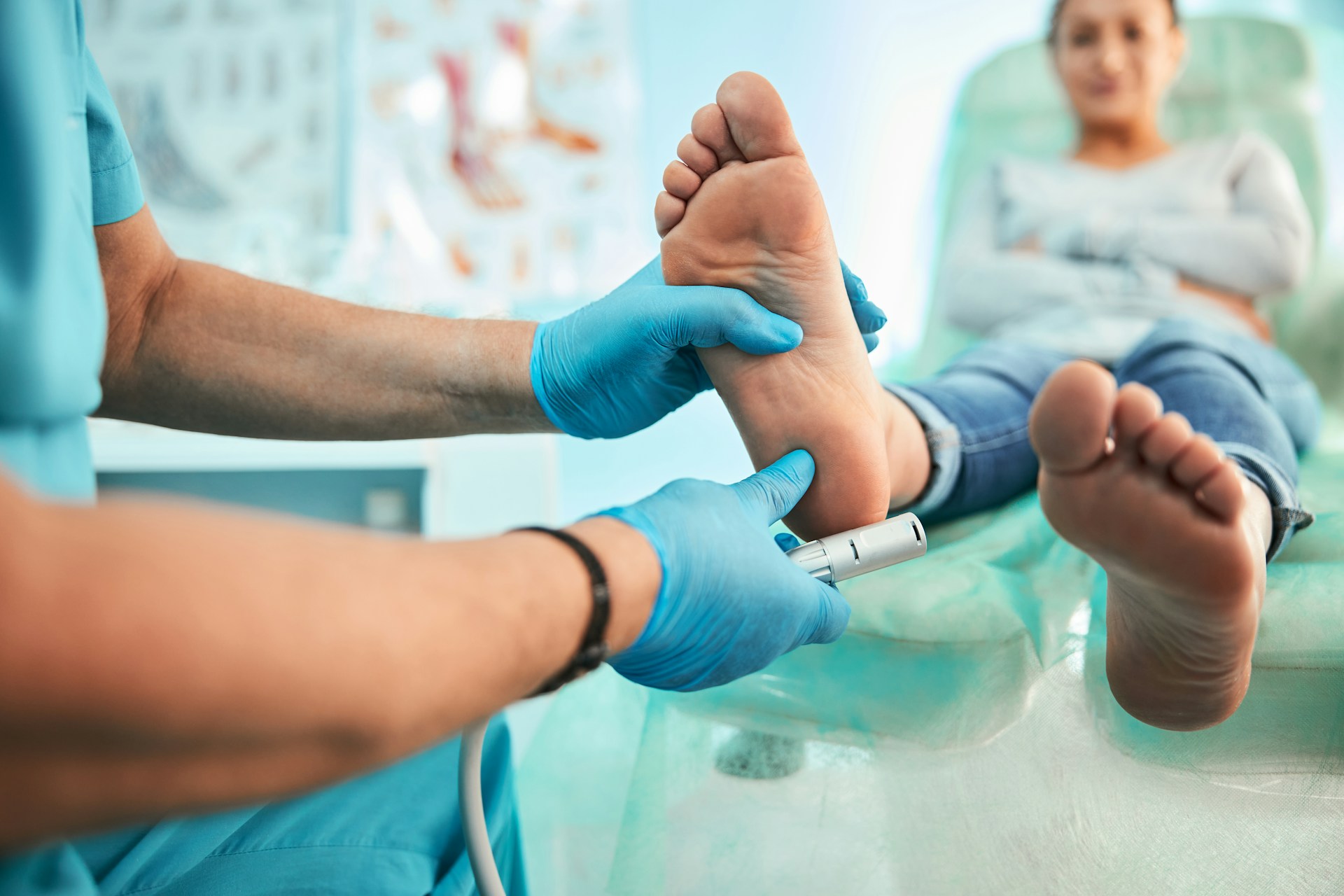visiting a foot and ankle specialist